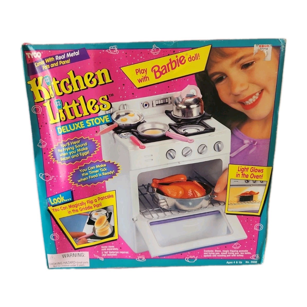 1995 Tyco Kitchen Littles Deluxe Stove Barbie Oven Sounds Food 1995 Tyco Kitchen Littles Deluxe Stove Barbie Oven Sounds Food