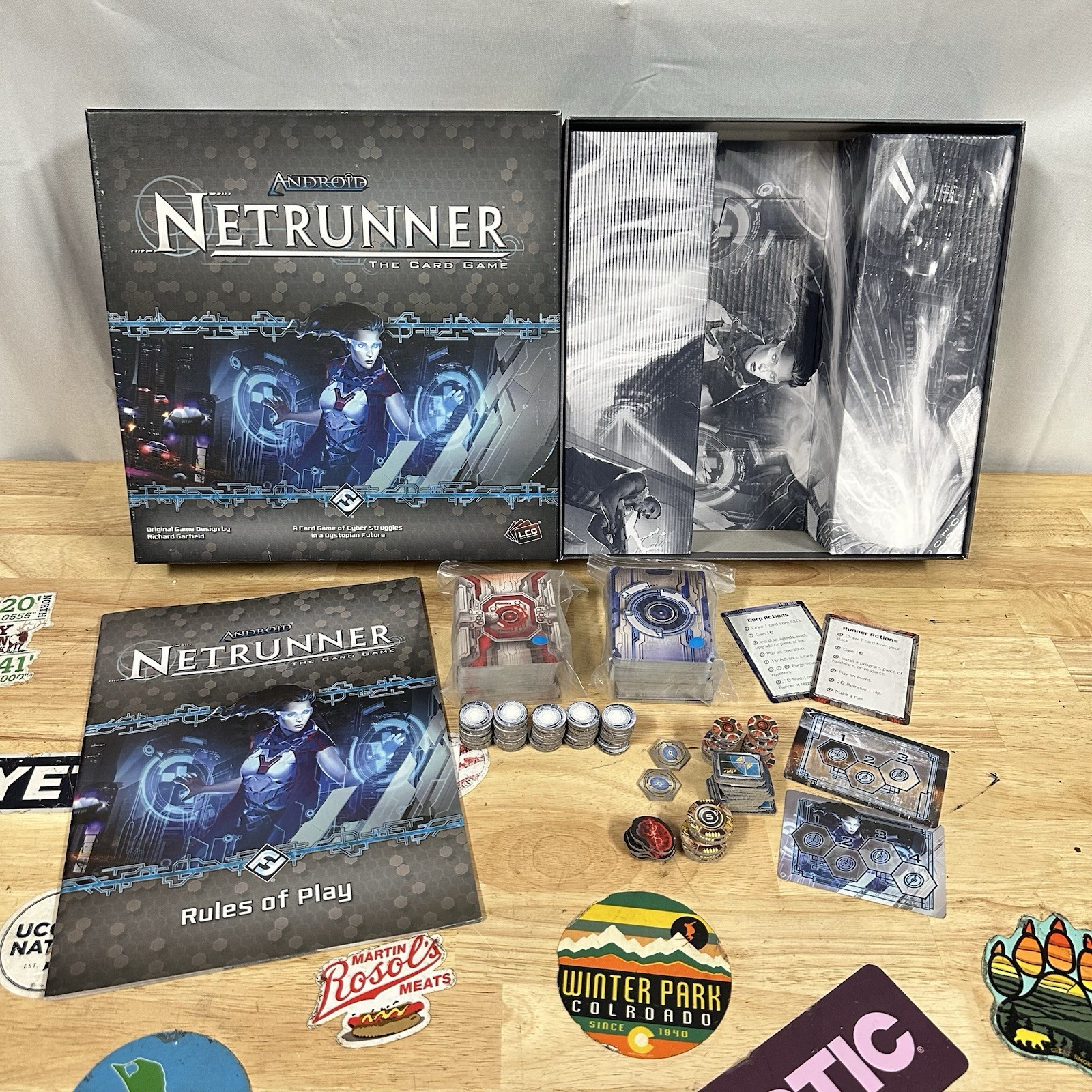 Android Netrunner The Card Game LCG 2012 - 100% Complete Android Netrunner The Card Game LCG 2012 - 100% Complete