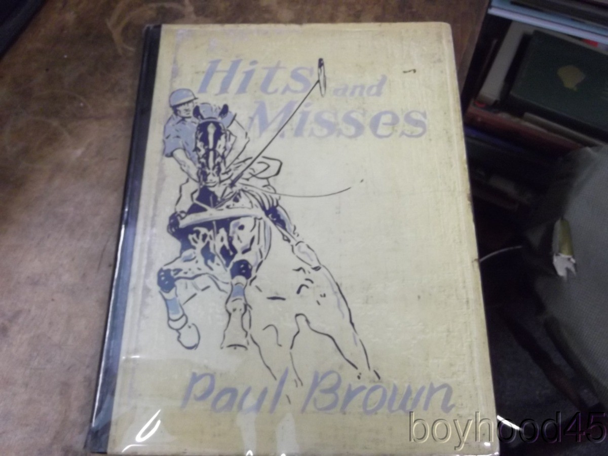 Hits and Misses by Paul Brown-1935-SIGNED, NUMBERED COPY