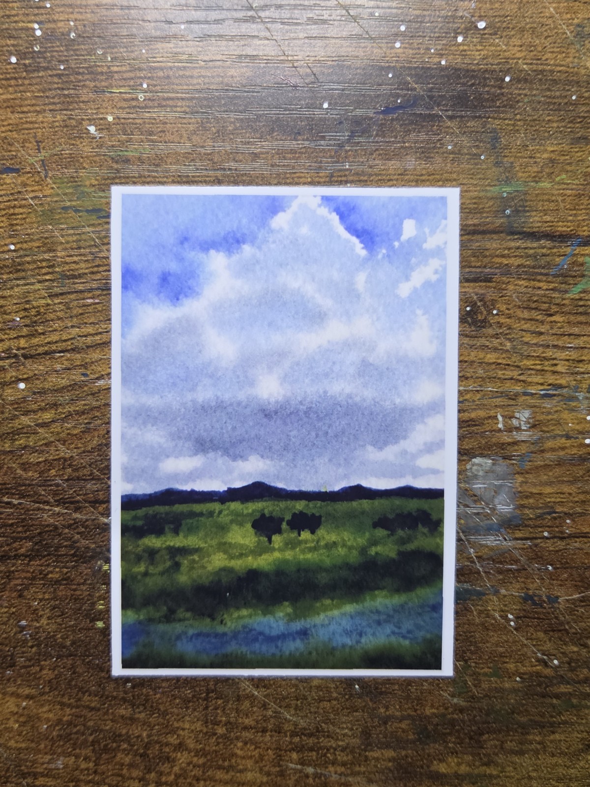 ACEO *Art Print of Original Watercolor landscape painting (2.5x3.5 inches) ACEO *Art Print of Original Watercolor landscape painting (2.5x3.5 inches)