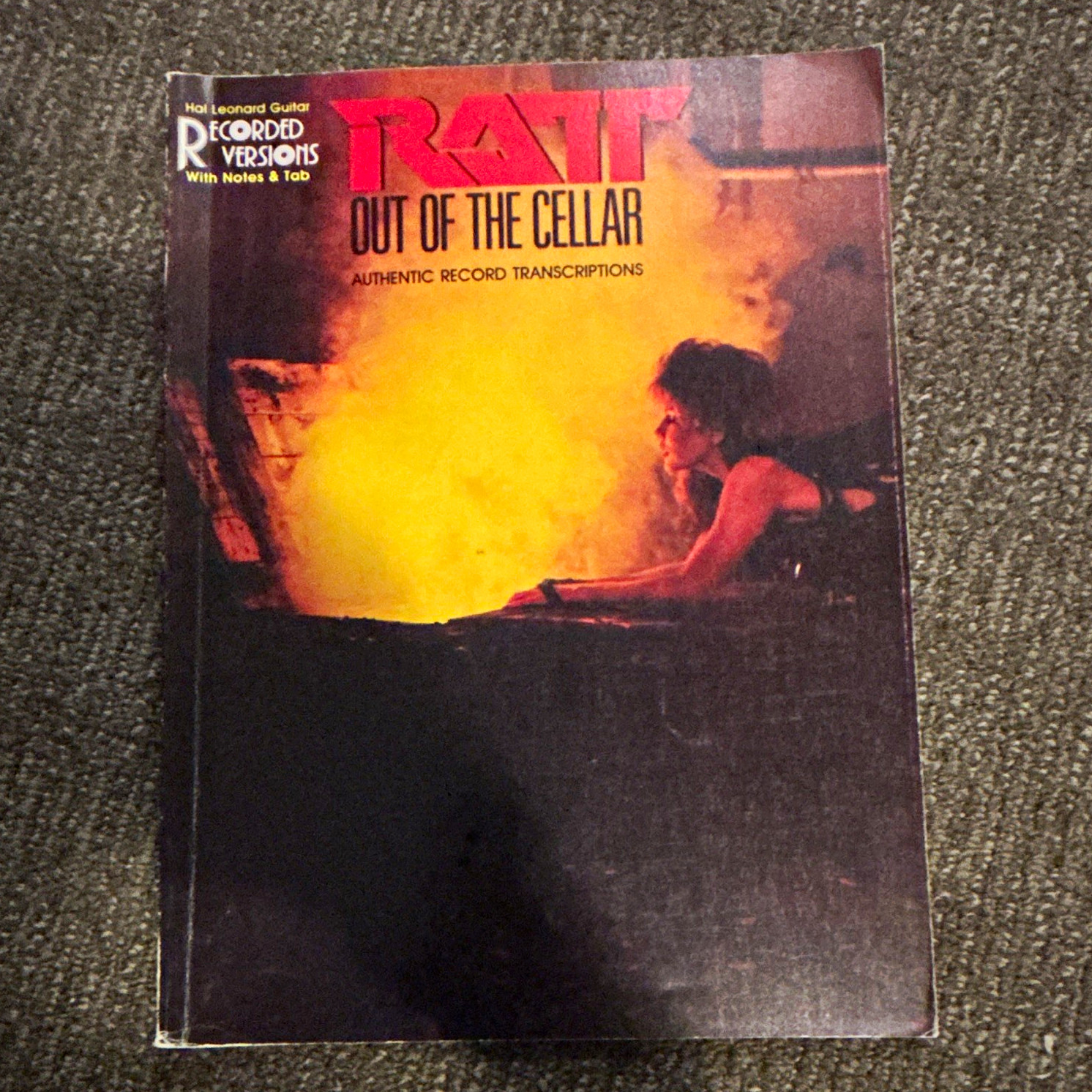 Ratt Out of the Cellar , Hal Leonard Guitar Tab Sheet Music Songbook HL00699031