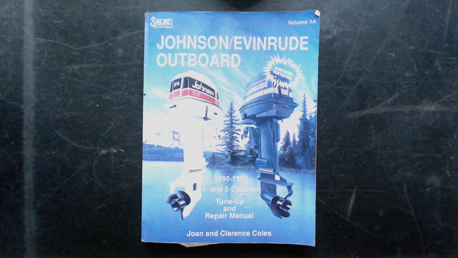 Seloc Johnson Evinrude Outboard Tune-Up Repair Manual 1990-92 Vol IIA