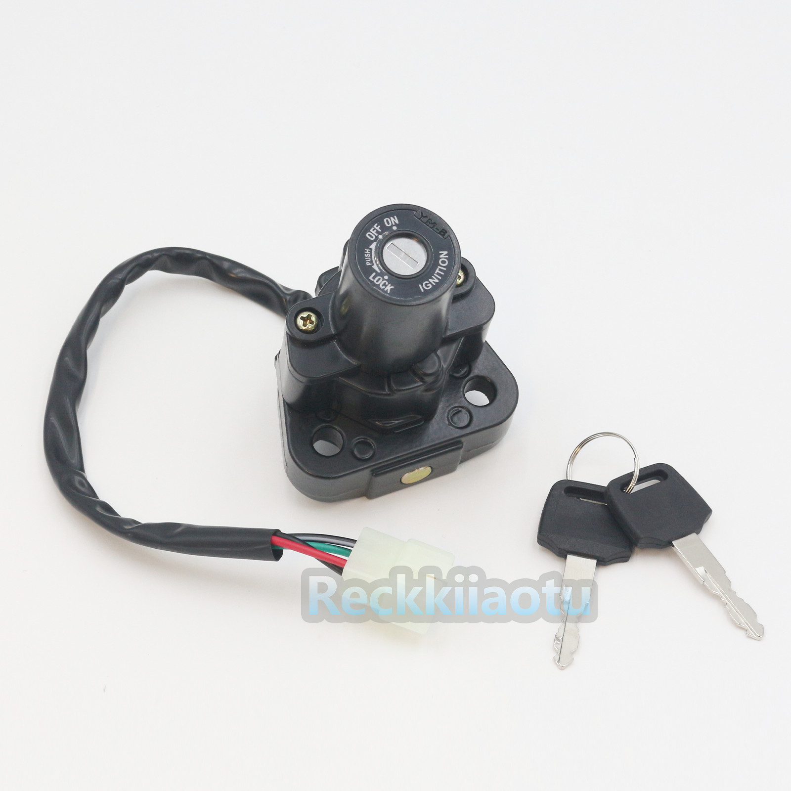 Ignition Switch Keys For Yamaha TTR225 1999-2004 SR125 1999-2000 RZ50 1998-2006