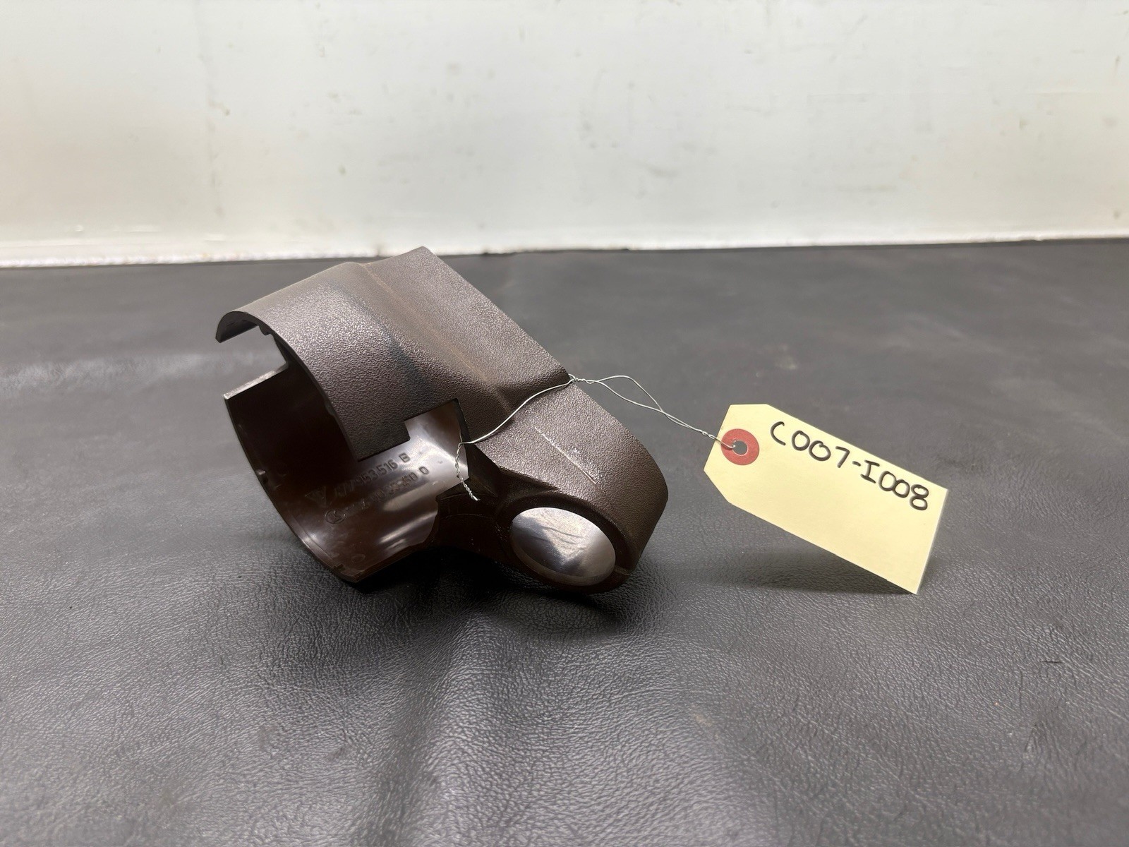 1983-1985 Porsche 944 Steering Column Trim Panel Brown
