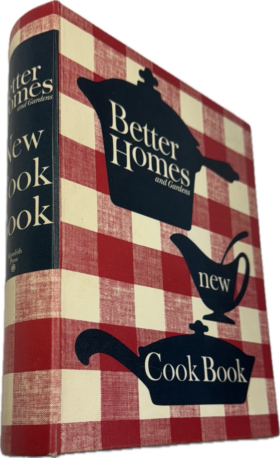 Vtg 1965 Better Homes and Gardens New Cook Book 8th Ed Spiral Binder 5-Ring Tabs