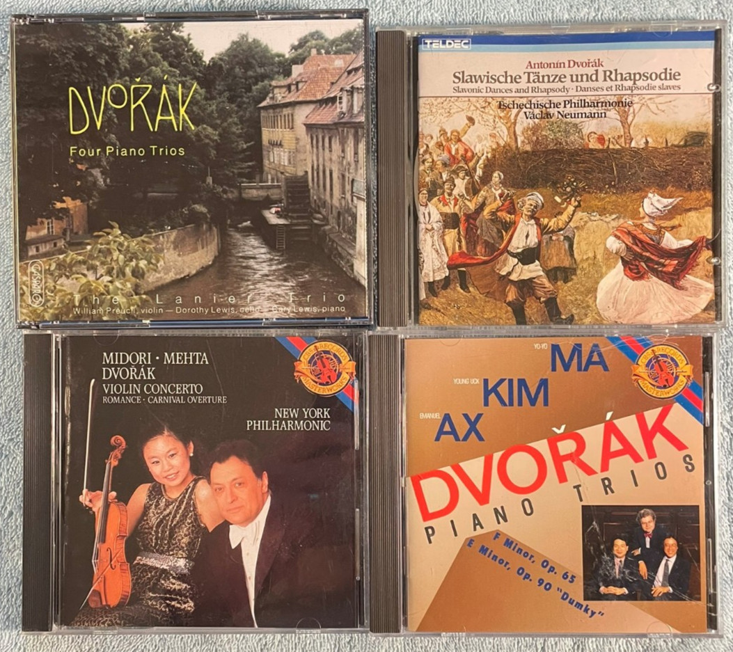 One Lot Of 4 Anton Dvorak CDs (5 Discs) One Lot Of 4 Anton Dvorak CDs (5 Discs)