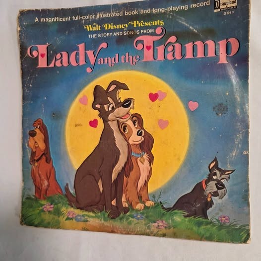 Disneyland Record Walt Disney Presents The Story and Songs from Lady and the Tra Disneyland Record Walt Disney Presents The Story and Songs from Lady and the Tra