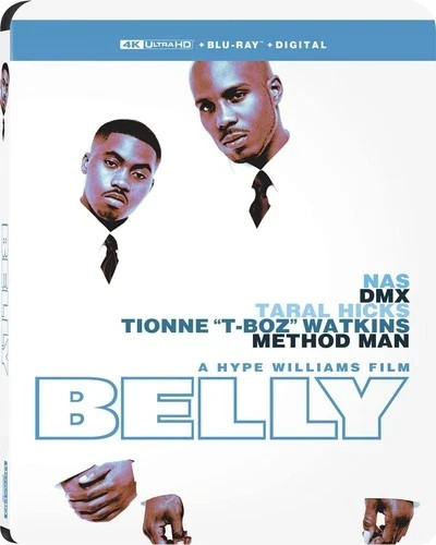 Belly (1998) (4K + Blu-ray) NEW Factory Sealed, 