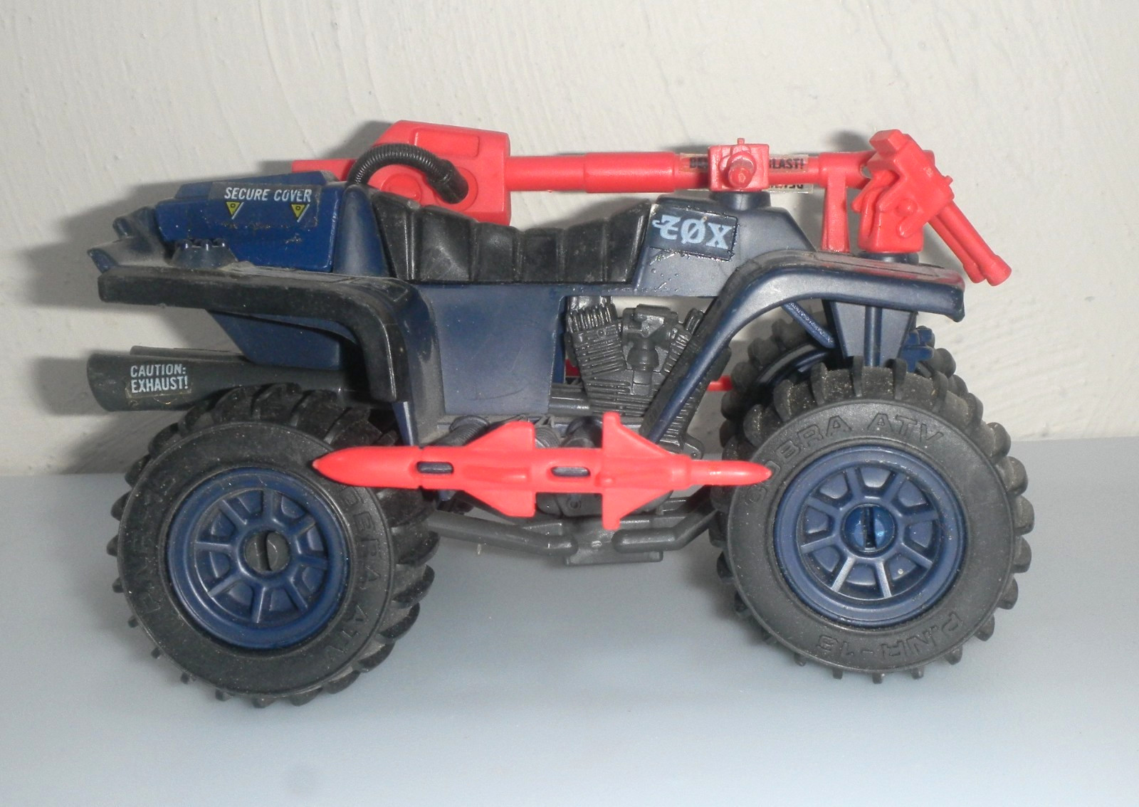 100% Complete 1985 Ferret ATV Vintage Cobra G.I. GI Joe 3.75 ARAH Lot *BROKEN*