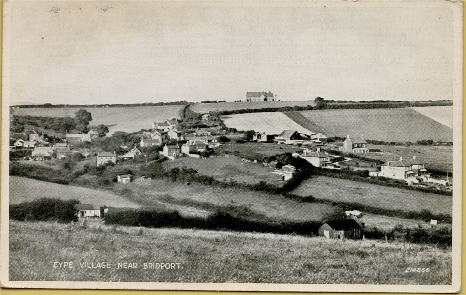 Eype Village Near Bridport Valentine\'s Silveresque Dorset England Postcard B36 Eype Village Near Bridport Valentine\'s Silveresque Dorset England Postcard B36