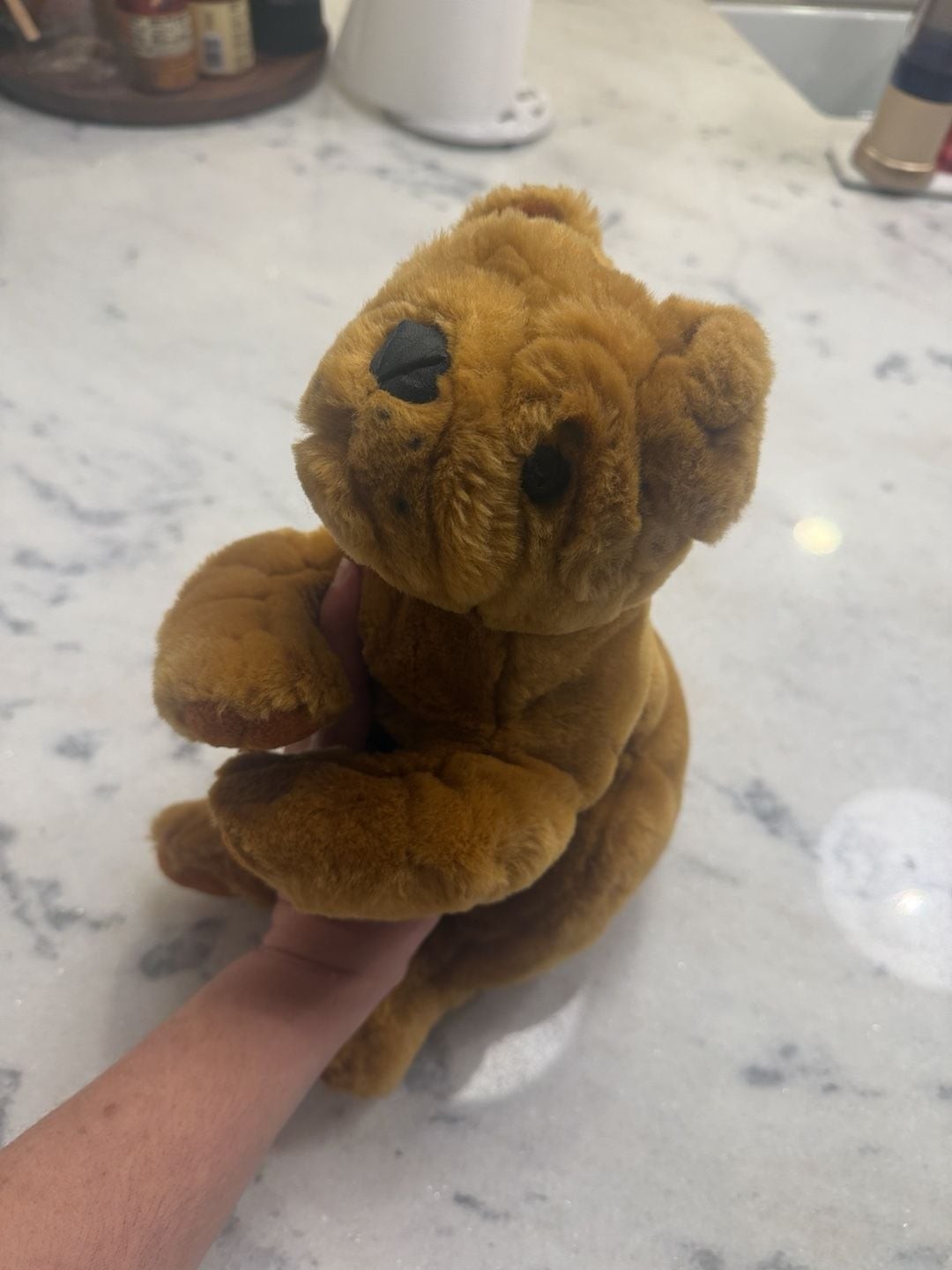 Animal Alley Toys R Us Shar Pei Puppy Dog Plush Stuffed Animal Vintage Y2k
