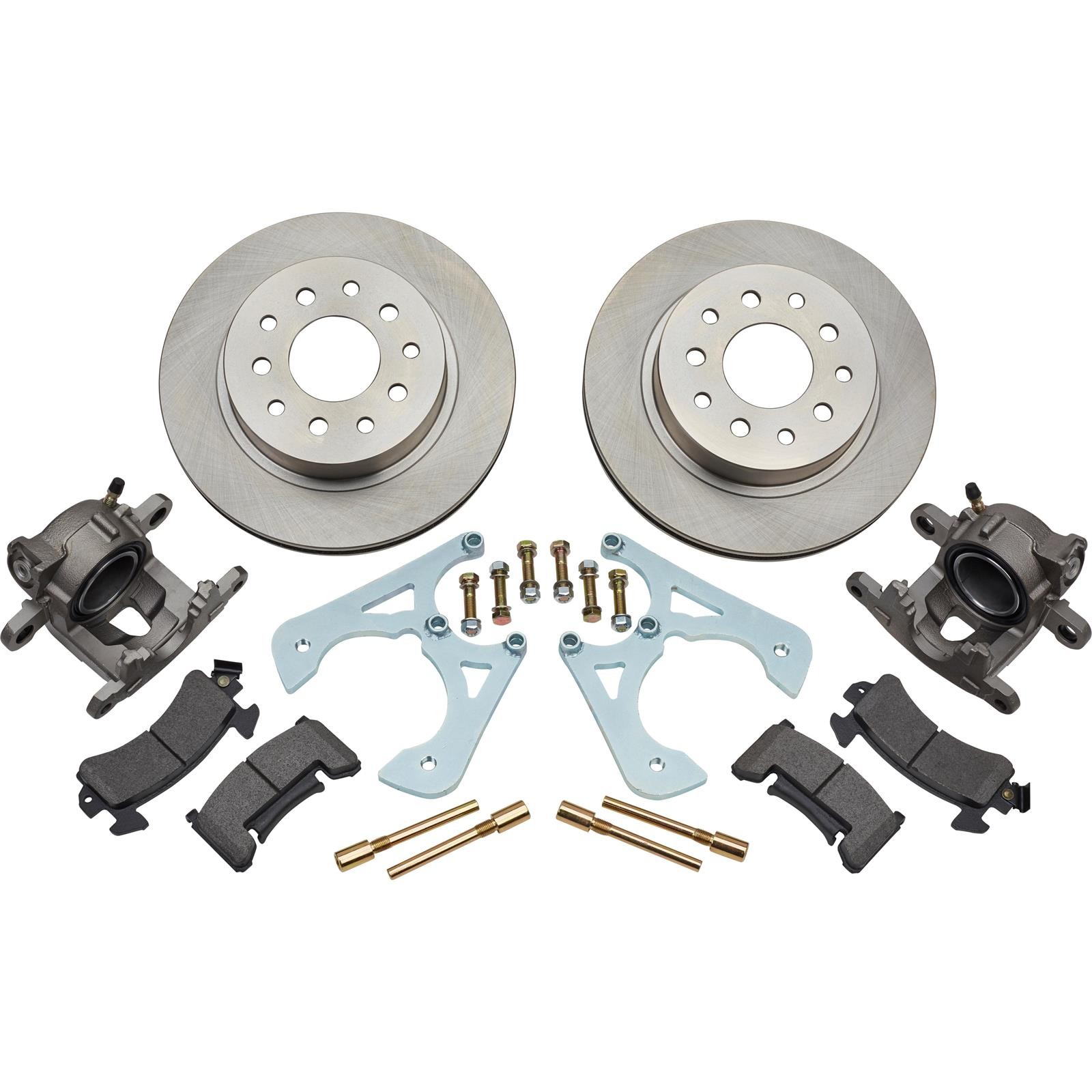 Speedway Motors Bolt-On Rear Disc Brake Conversion Kit, Fits GM 10 and 12 Bolt