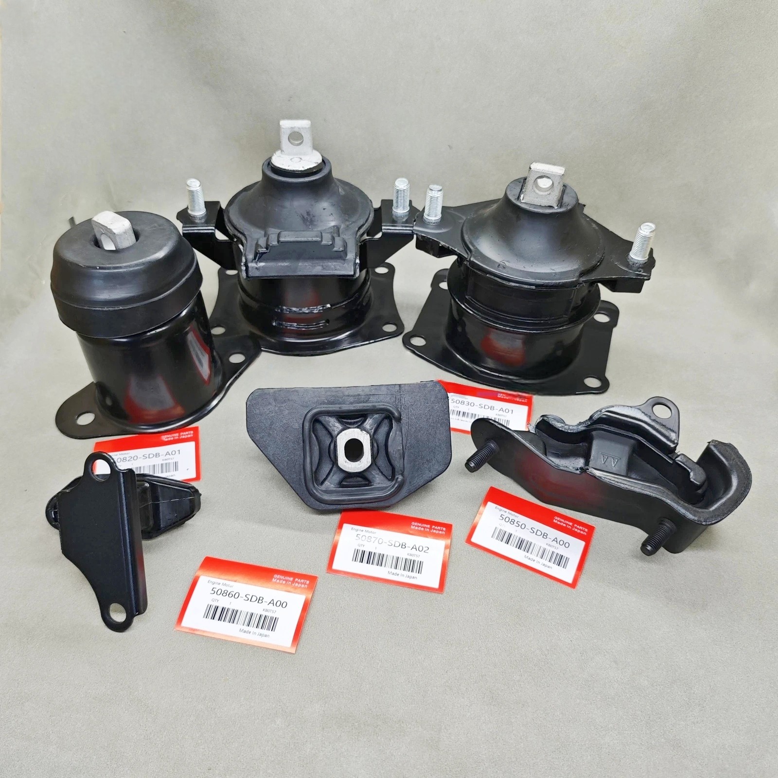 OEM For Honda Accord 2003-2007 3.0L V6 Auto Trans 6X Engine Motor & Trans Mount OEM For Honda Accord 2003-2007 3.0L V6 Auto Trans 6X Engine Motor & Trans Mount