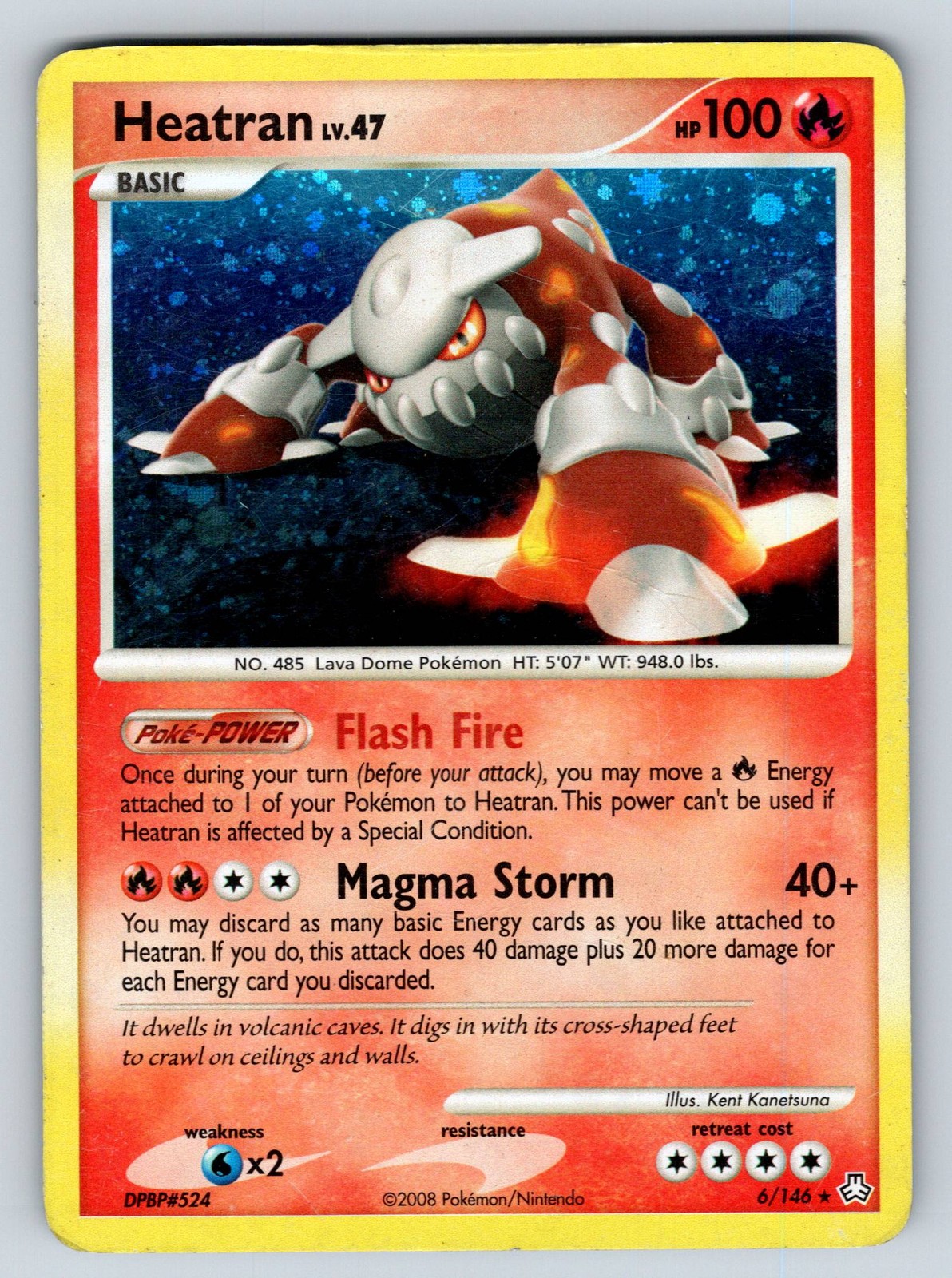 Holofoil Heatran (6) 6/146 Legends Awakened HP Holofoil Heatran (6) 6/146 Legends Awakened HP