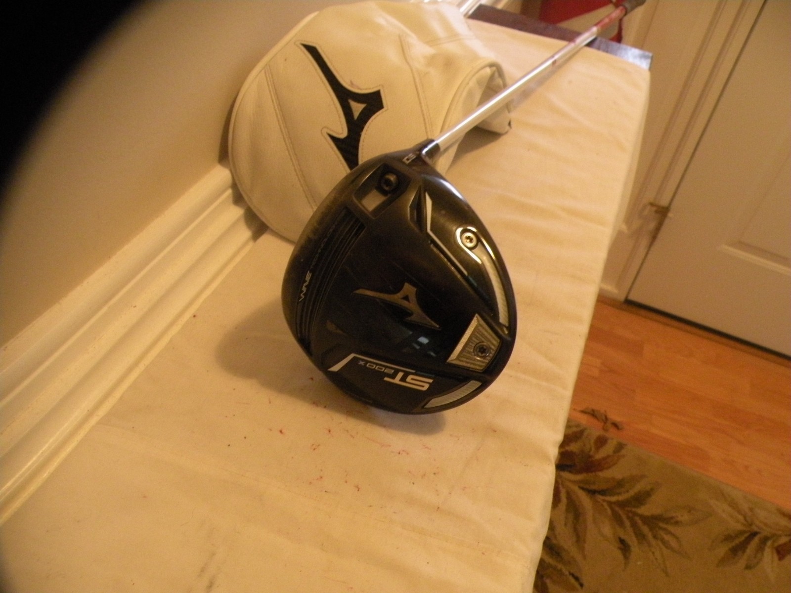MIZUNO ST200x DRIVER, RH, 10.5*. ASCENT SHAFT, 60x, LEATHER COVER