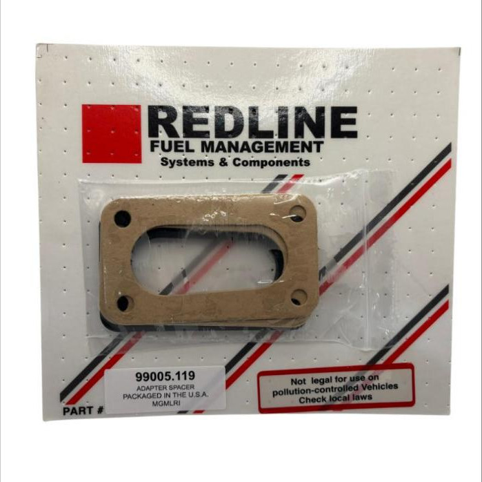 Weber 32/36 DGV 7mm Carburetor Spacer with Gaskets, Phenolic