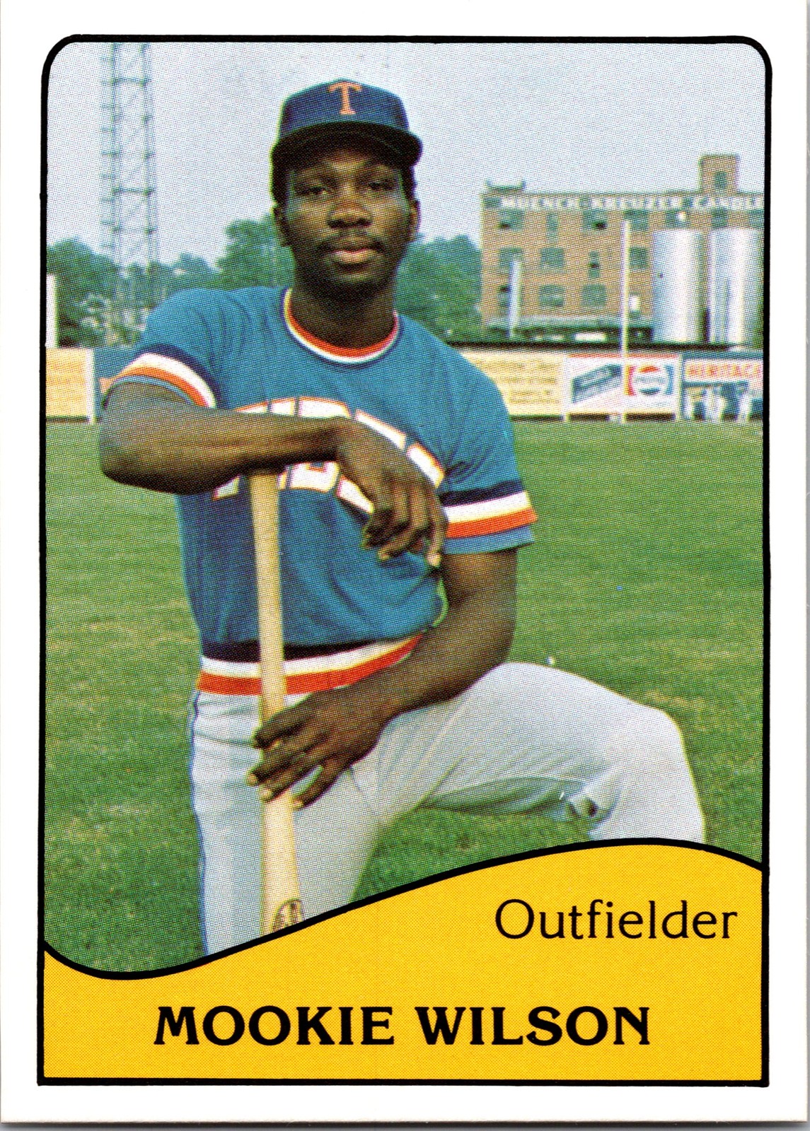 Mookie Wilson 1979 TCMA Tidewater Tides Rookie Tidewater Tides