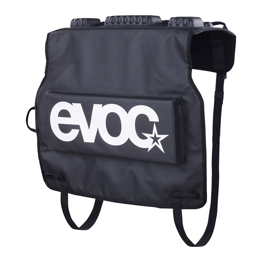 EVOC Tailgate Pad Duo with Enhanced Padding, E-Bike Compatible, Black