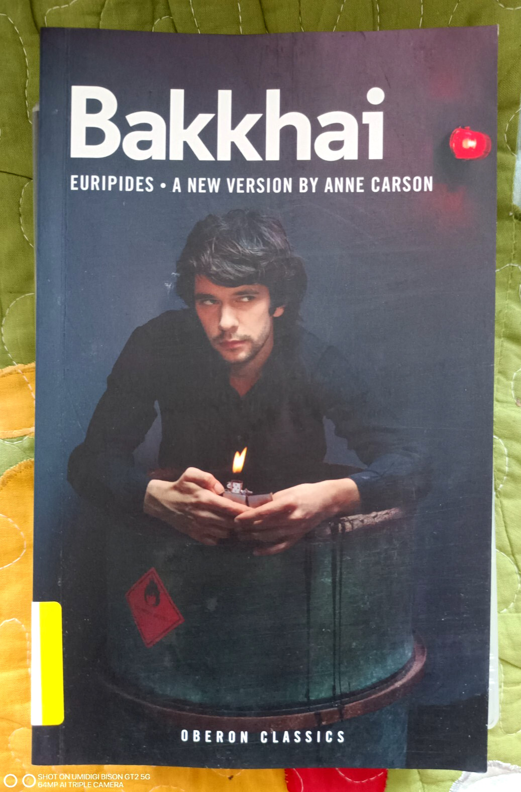 Bakkhai (Oberon Classics) by Euripides, Anne Carson [paperback] Very Good