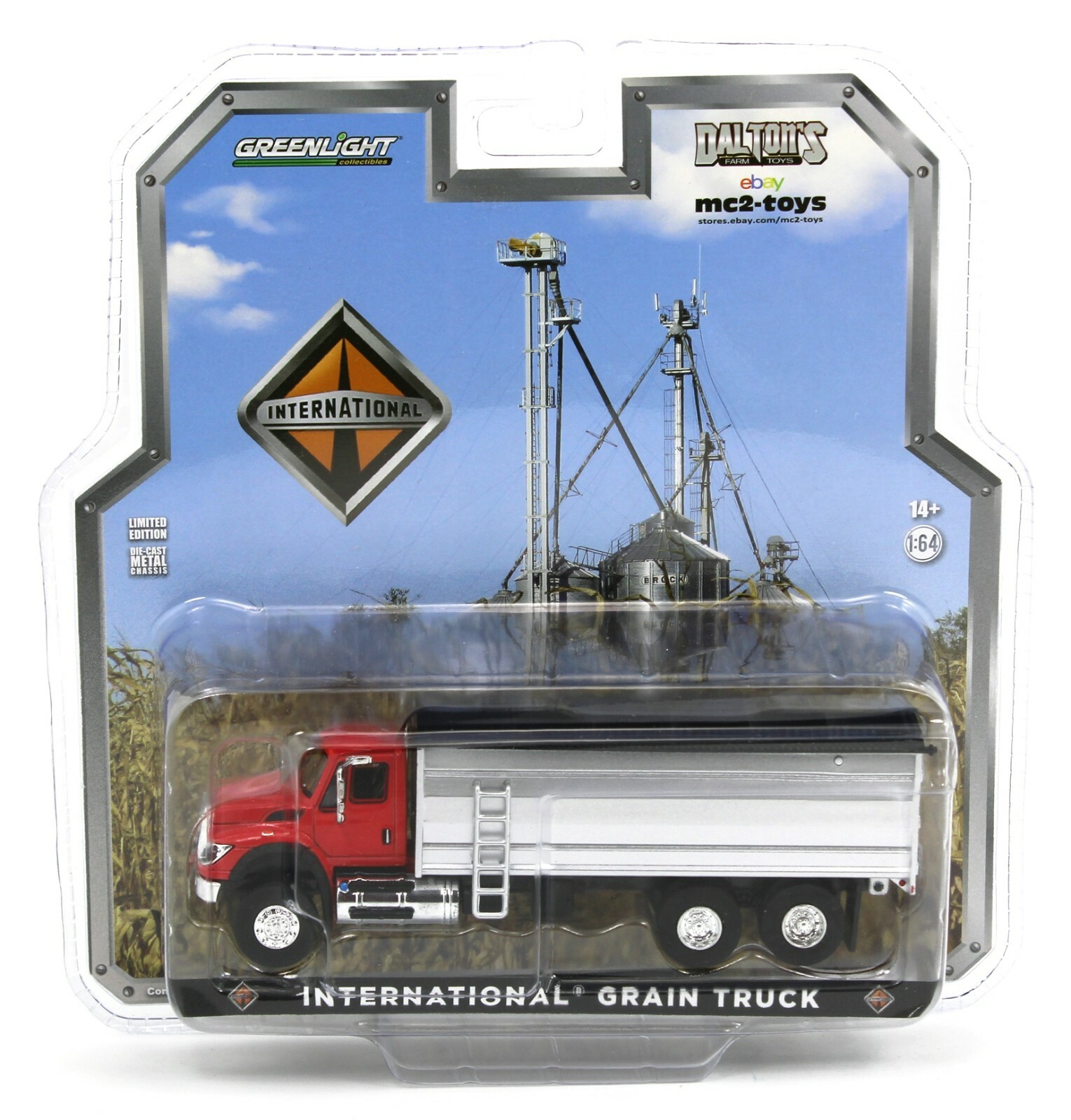 2022 GREENLIGHT 1:64 INTERNATIONAL WORKSTAR *GRAIN TRUCK* Red & Silver *NIP* 2022 GREENLIGHT 1:64 INTERNATIONAL WORKSTAR *GRAIN TRUCK* Red & Silver *NIP*