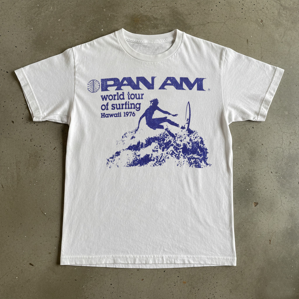 Vintage PanAm Surfing Tee