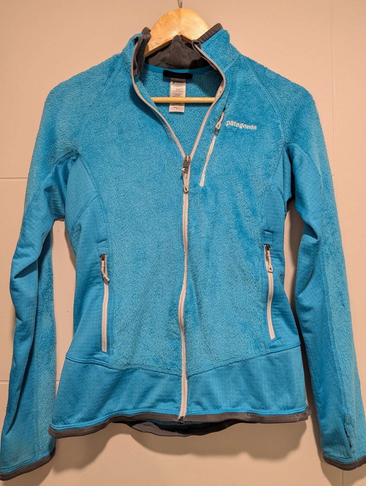 Patagonia R2 Blue Polartec Thermal Pro Fleece Jacket Blue Women’s S Gorpcore Patagonia R2 Blue Polartec Thermal Pro Fleece Jacket Blue Women’s S Gorpcore