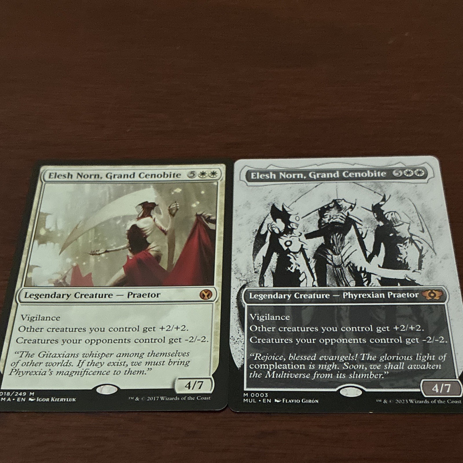 MTG Elesh Norn, Grand Cenobite x2 Iconic Masters & Aftermath Regular EN MTG Elesh Norn, Grand Cenobite x2 Iconic Masters & Aftermath Regular EN