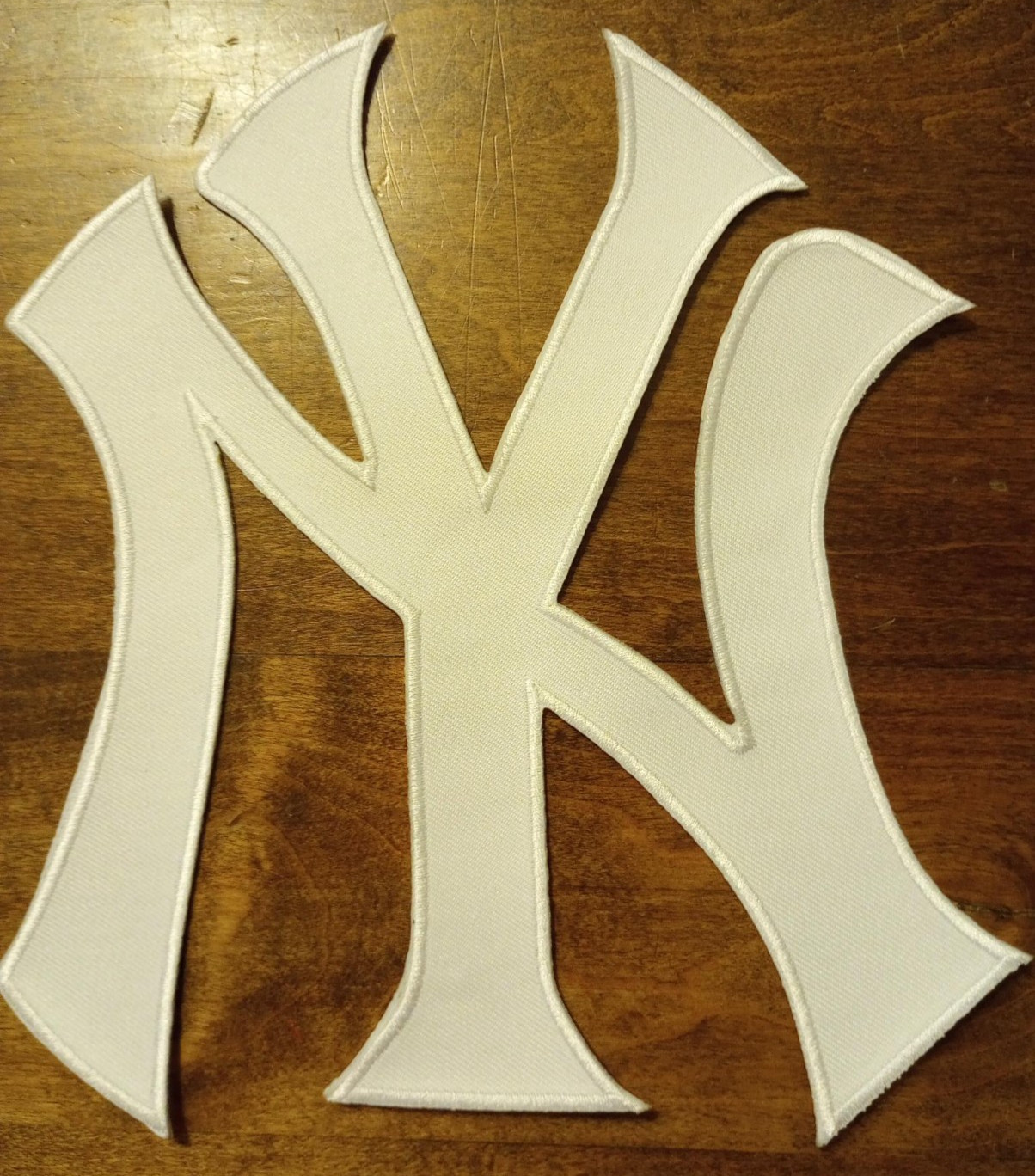 New York Yankees NY~Embroidered PATCH~LARGE~7 3/4\