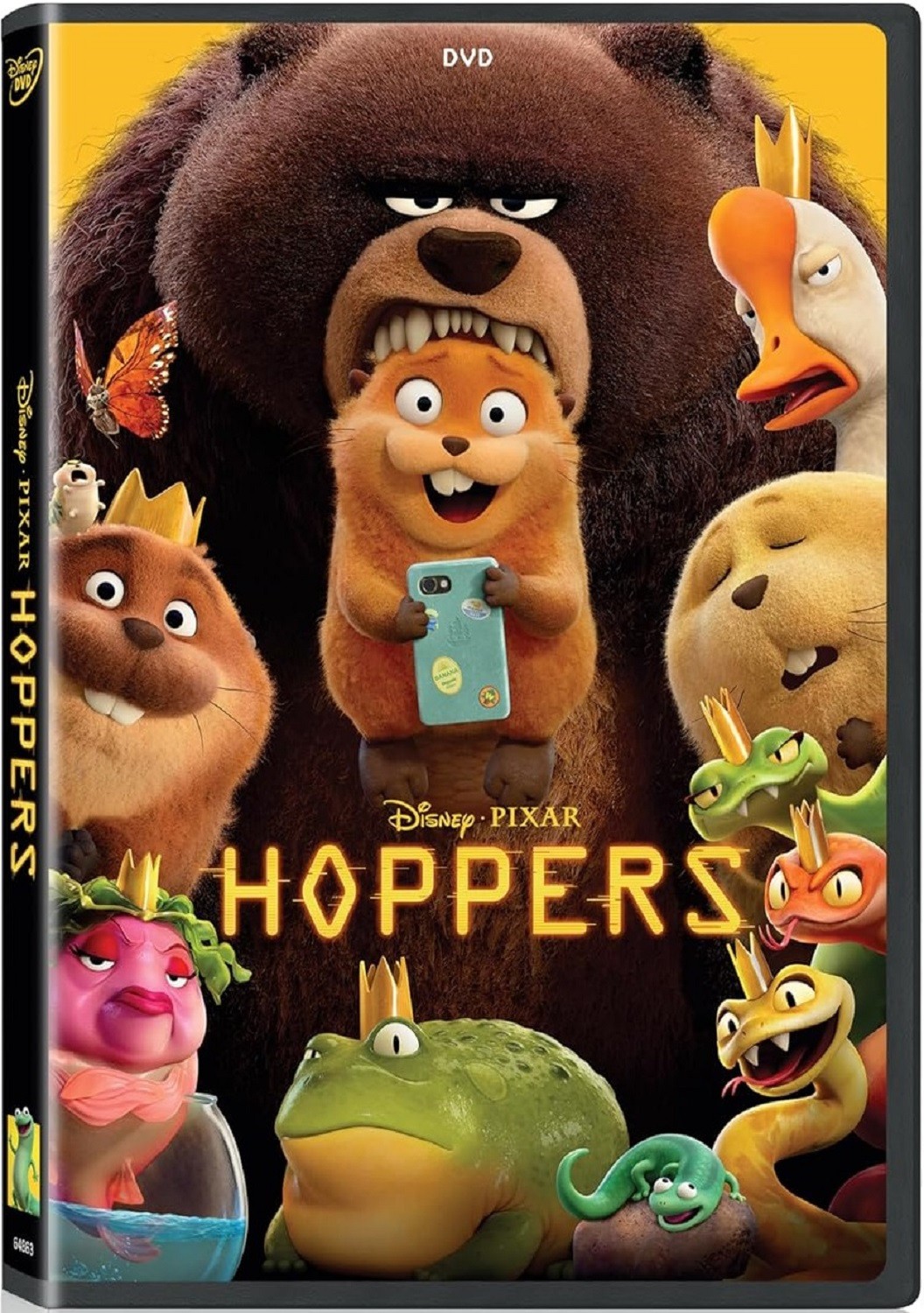 Hoppers (DVD, 2026) Brand New Sealed USA