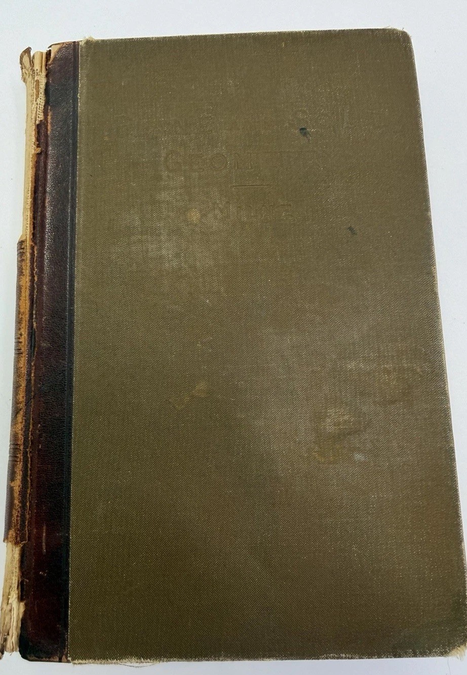 Plane and Solid Geometry William J. Milne Mathematics 1899 Antique Vintage