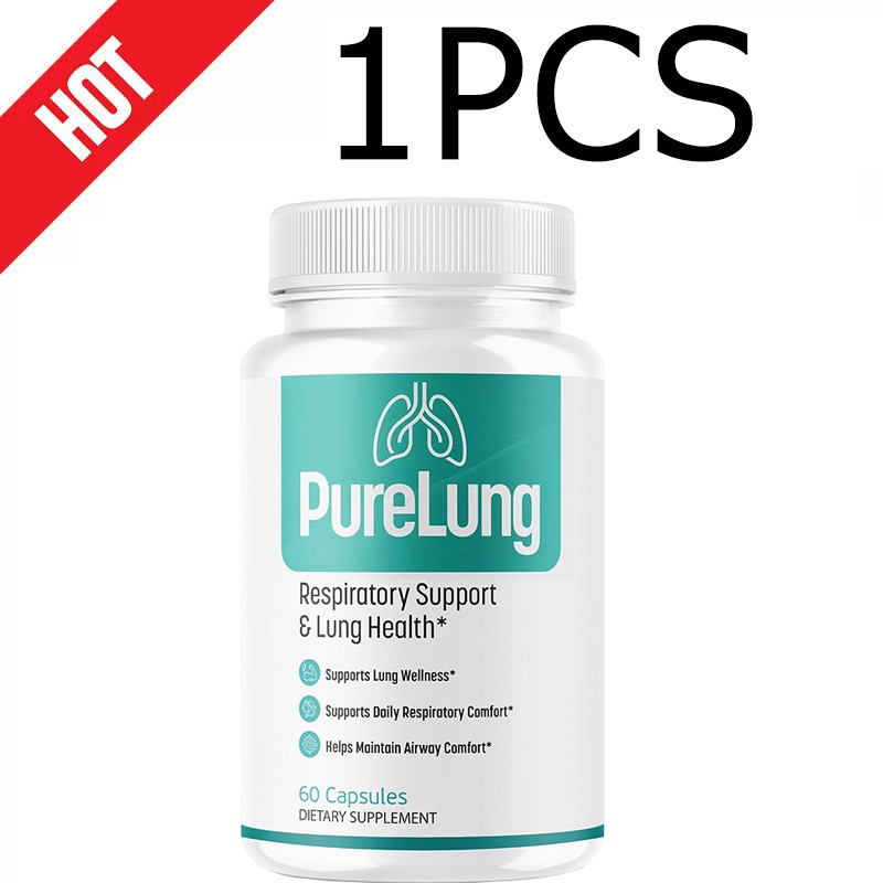(3 Pack) PureLung advanced Lung Support Supplement Pure Lung 180 Capsules