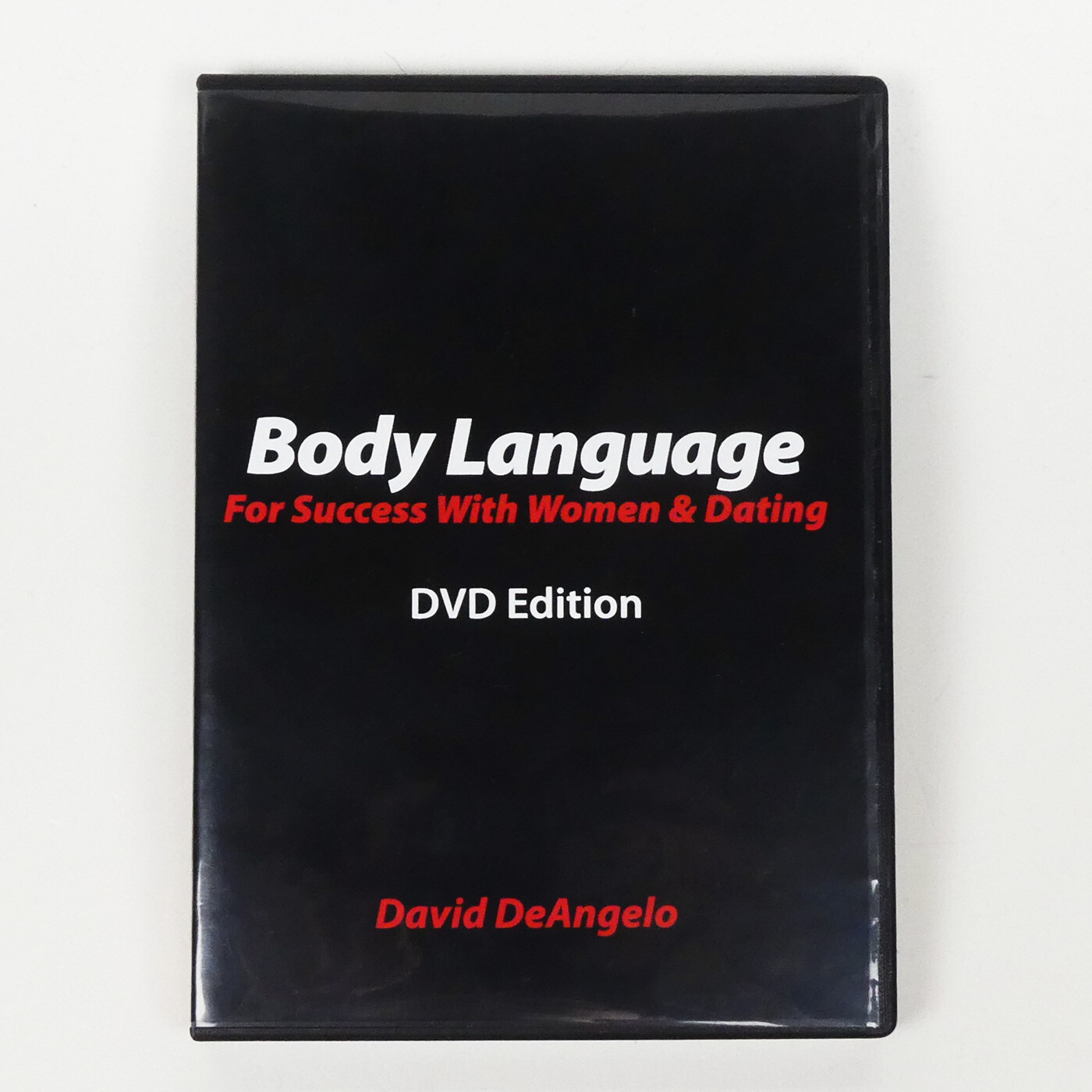 BODY LANGUAGE FOR SUCCESS WITH WOMEN 4 DVD David DeAngelo Seduction dating PUA BODY LANGUAGE FOR SUCCESS WITH WOMEN 4 DVD David DeAngelo Seduction dating PUA