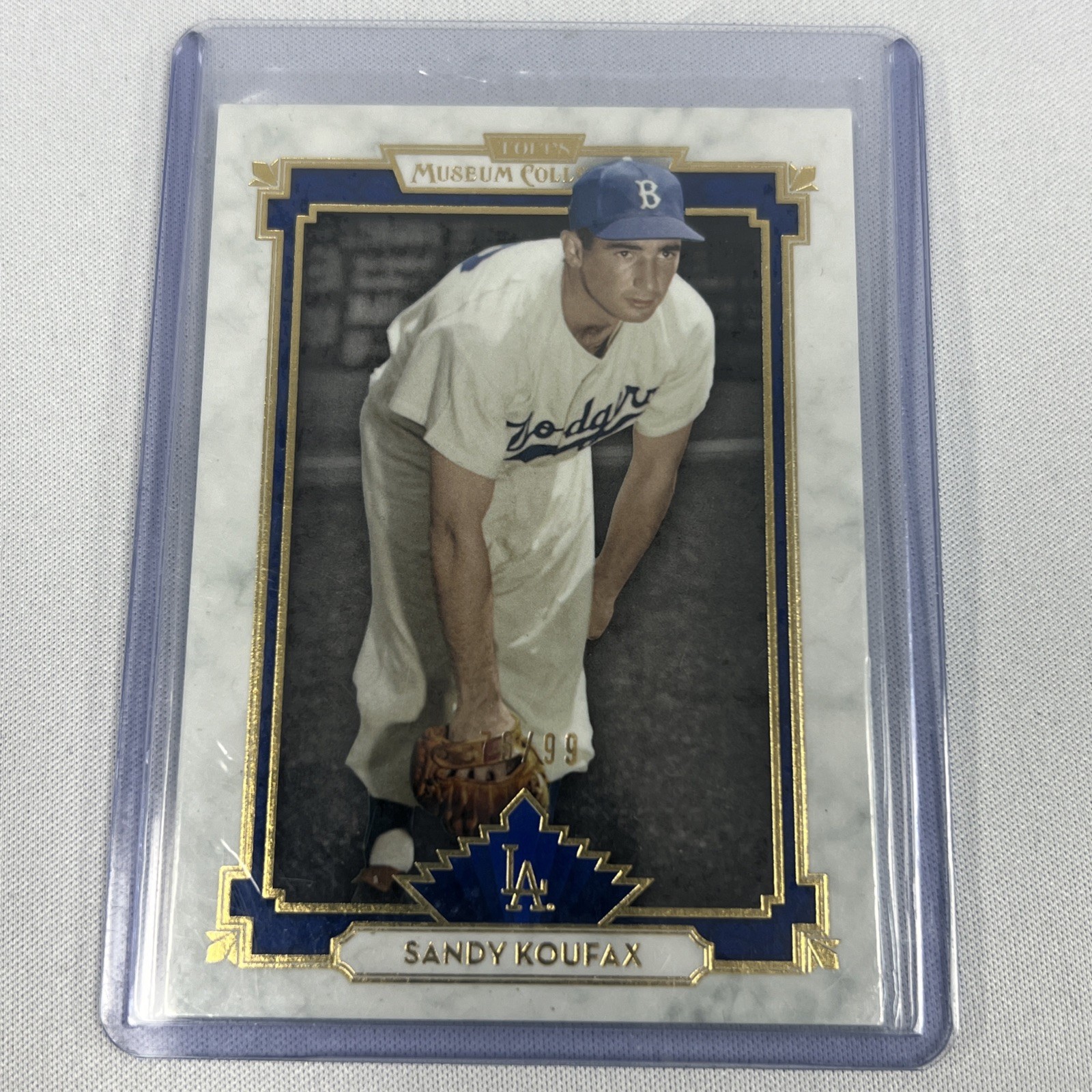 2014 Topps Museum Collection - Sandy Koufax #76 Blue /99