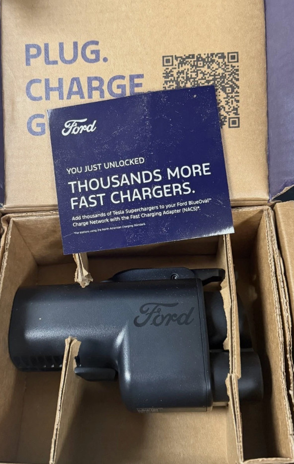 2021 -2026 Ford Mustang Mach E OEM NACS to CCS1 DC Fast Charge Adapter