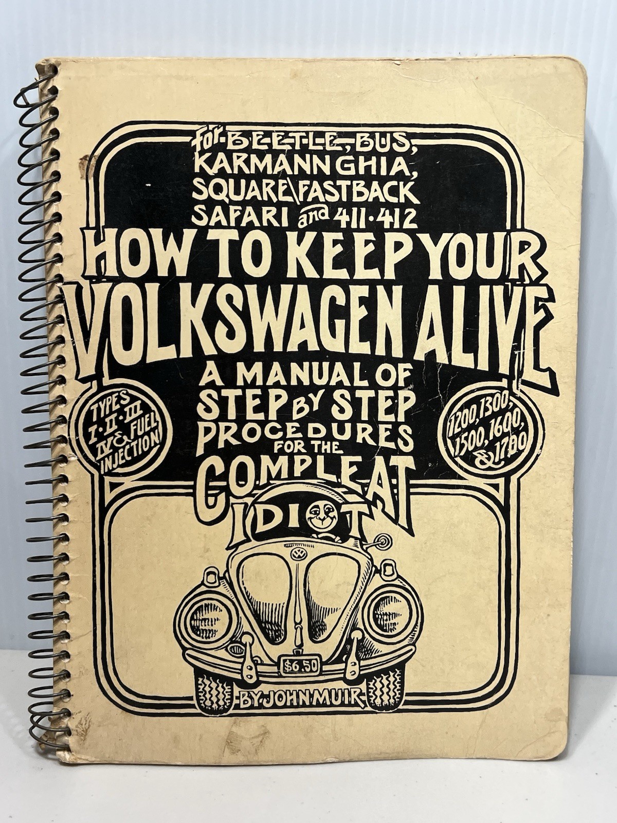 How To Keep Your Volkswagen Alive John Muir Vintage 1975 VW Repair Manual