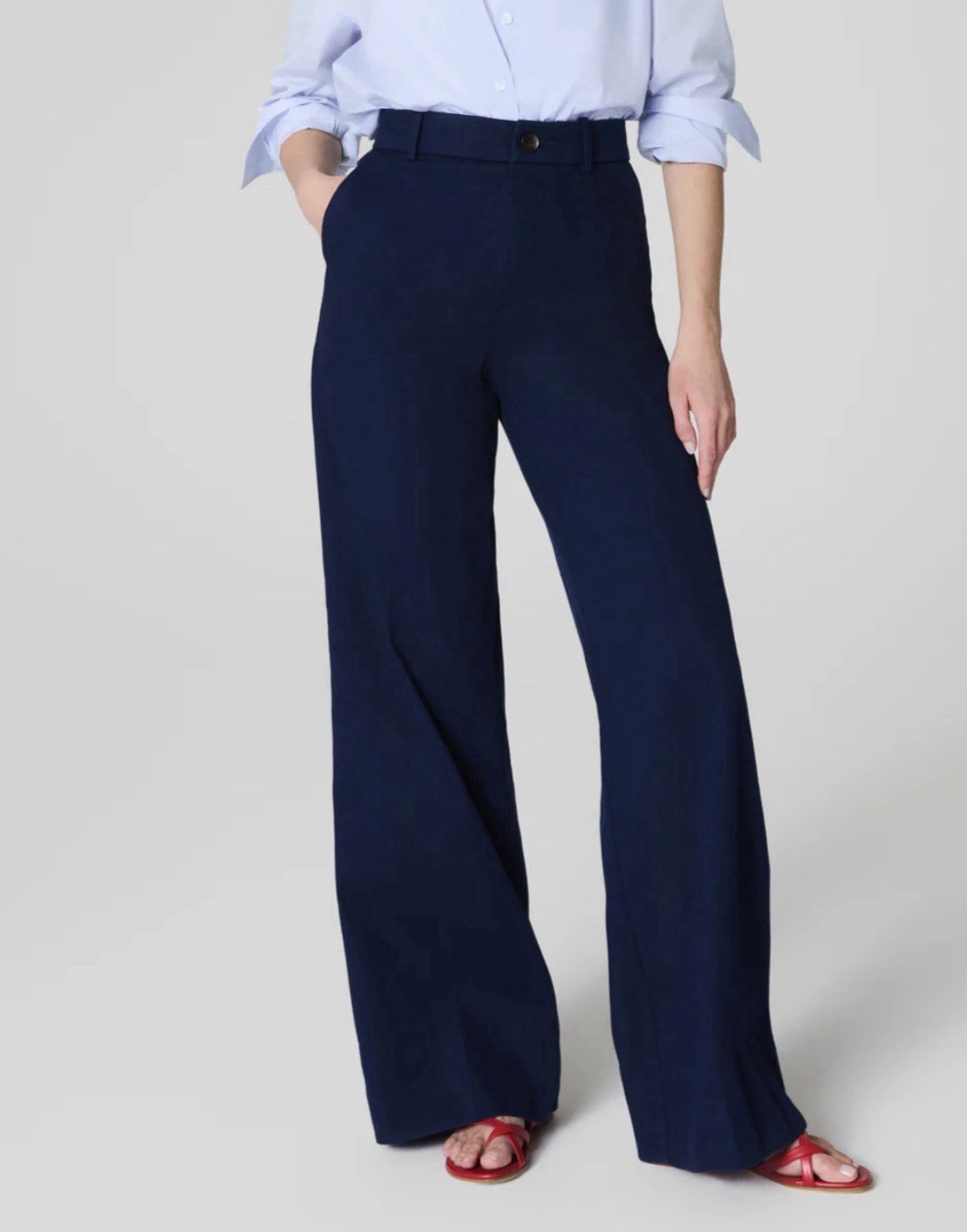 SPANX Navy Pants NWT