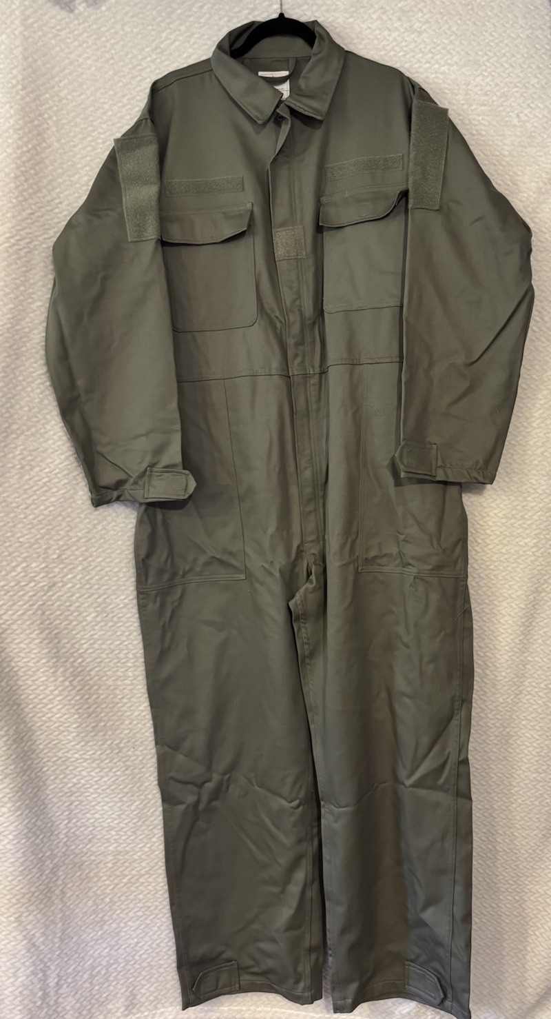 USAF Maintainer Duty/Utility Coverall Foliage Green Large