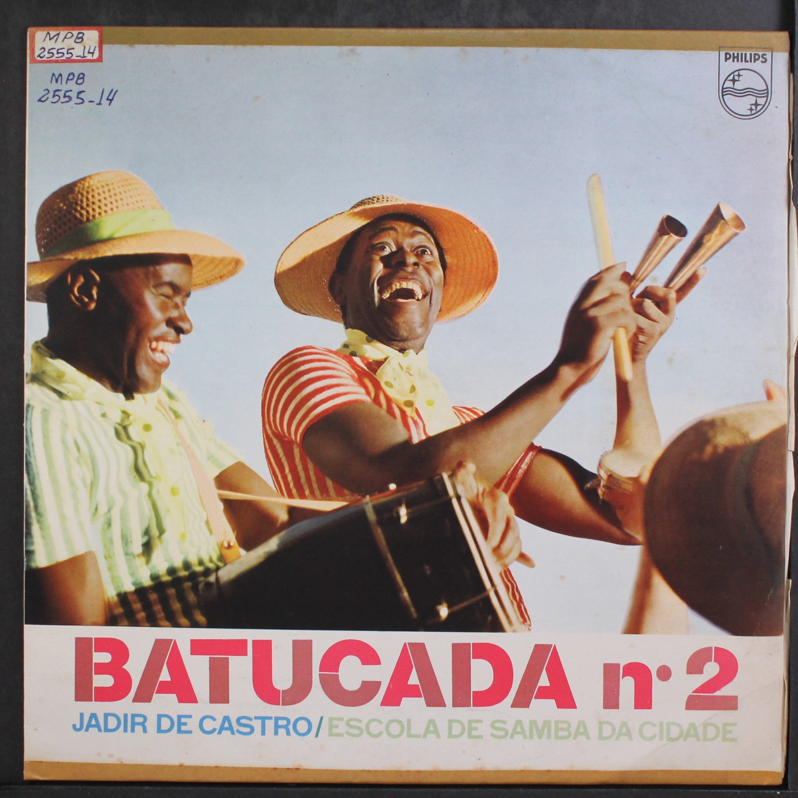 JADIR DE CASTRO & SEUS POLIGLOTAS RITMCOS: batucada no. 2 PHILIPS 12\