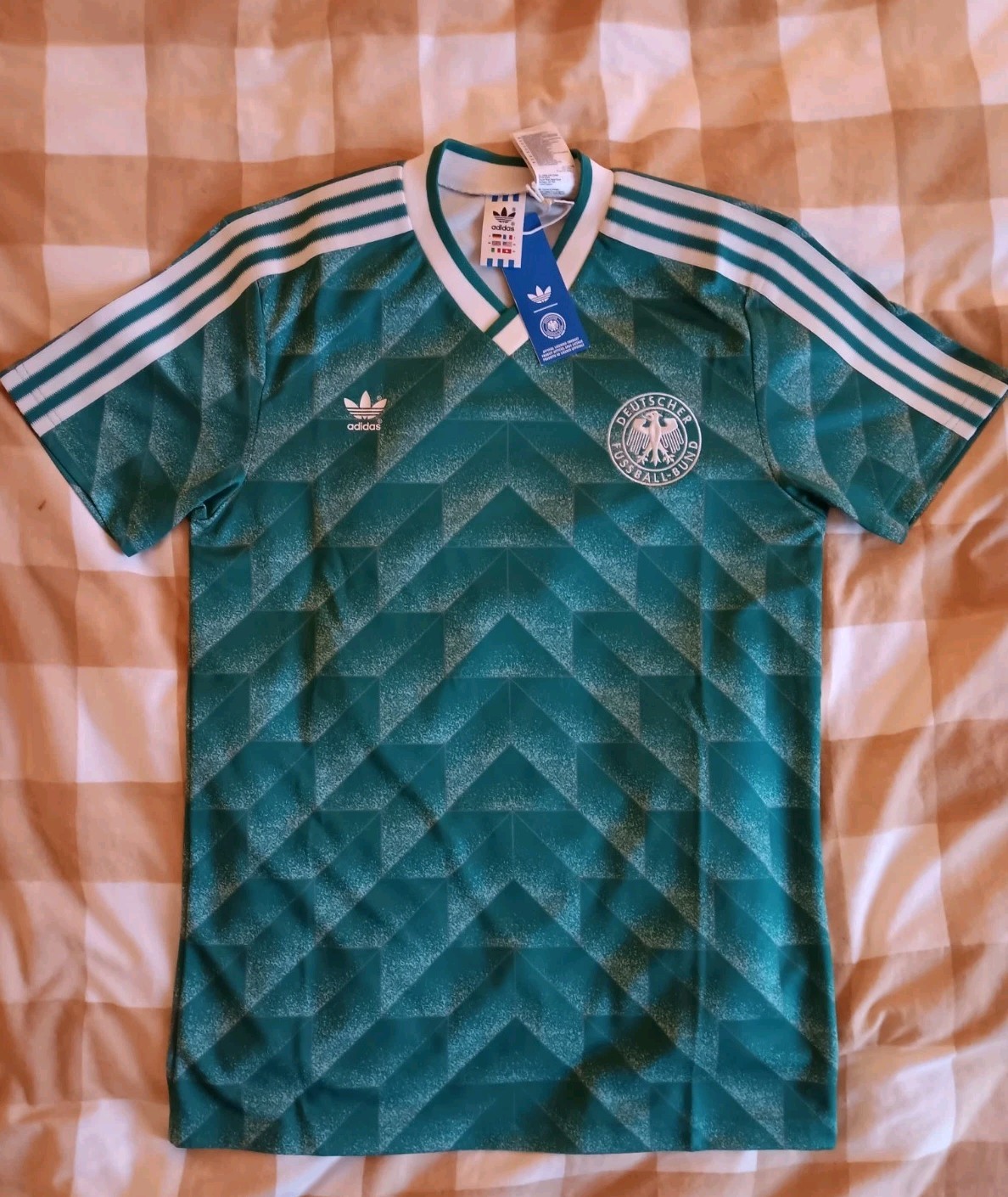 Adidas Germany Away Reissue 1990 Green Small BNWT