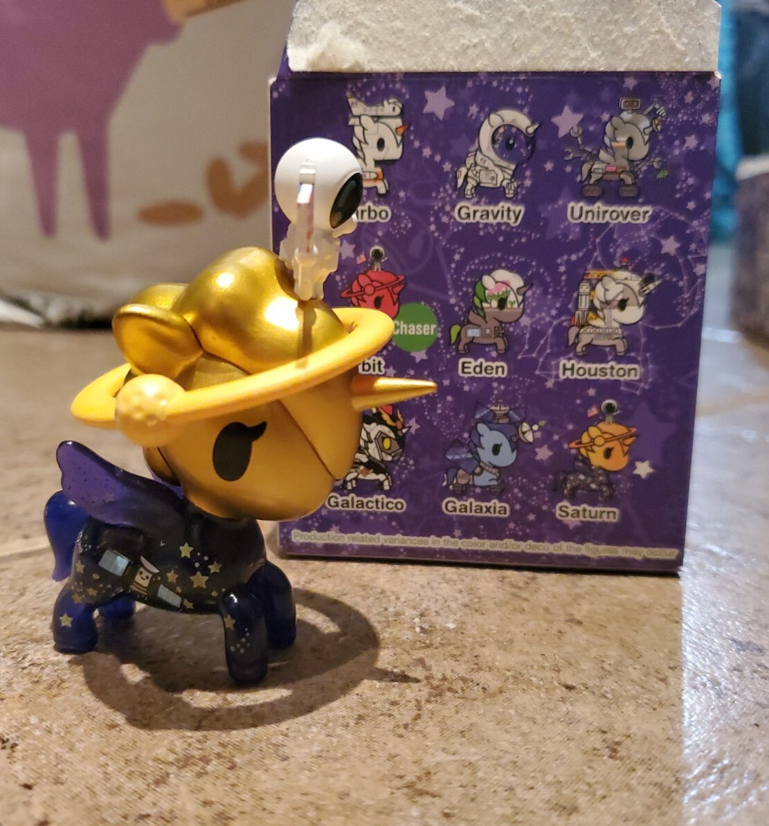 NEW Tokidoki Space Unicorno Saturn 3” Vinyl Figure NEW Tokidoki Space Unicorno Saturn 3” Vinyl Figure