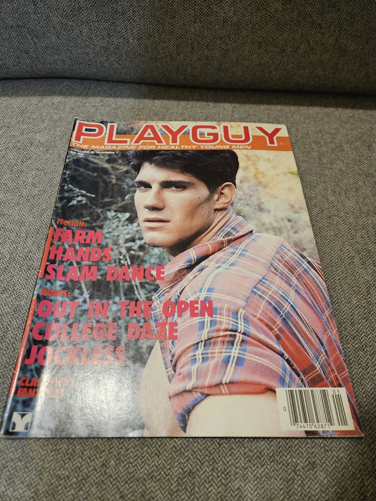 RARE Playguy #1 1982 Vintage Gay Magazine, Male Models Men\'s Interest College