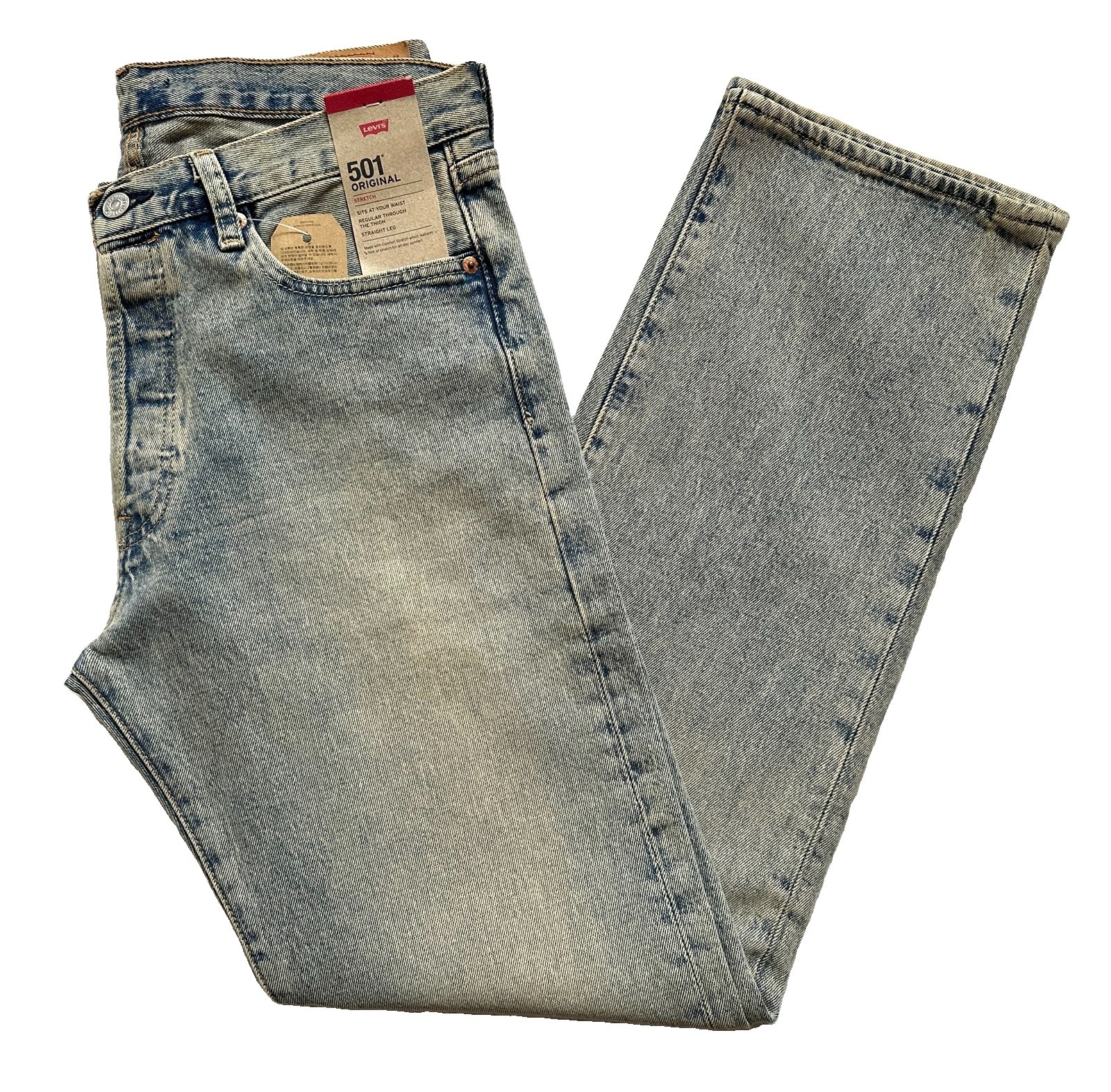 Levi's Men's 501 Original Stretch Jeans Levi's Men's 501 Original Stretch Jeans