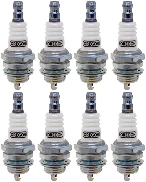 Oregon 8 Pack 77-302-1-8PK Spark Plug Replacement Bosch WS8E Champ CJ8 NGK BM6A Oregon 8 Pack 77-302-1-8PK Spark Plug Replacement Bosch WS8E Champ CJ8 NGK BM6A