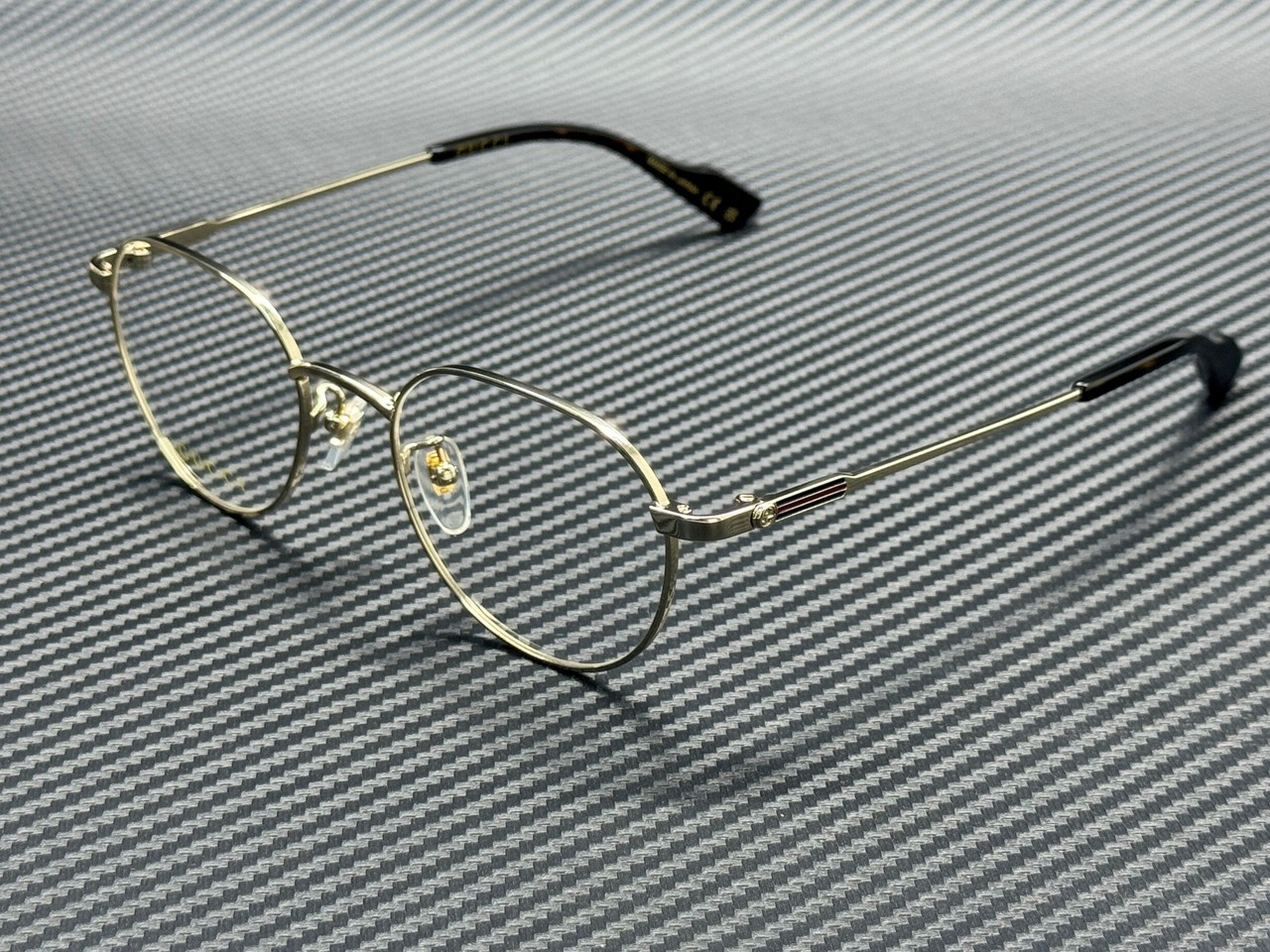 GUCCI GG1747OA 002 Gold Unisex 51 mm Eyeglasses