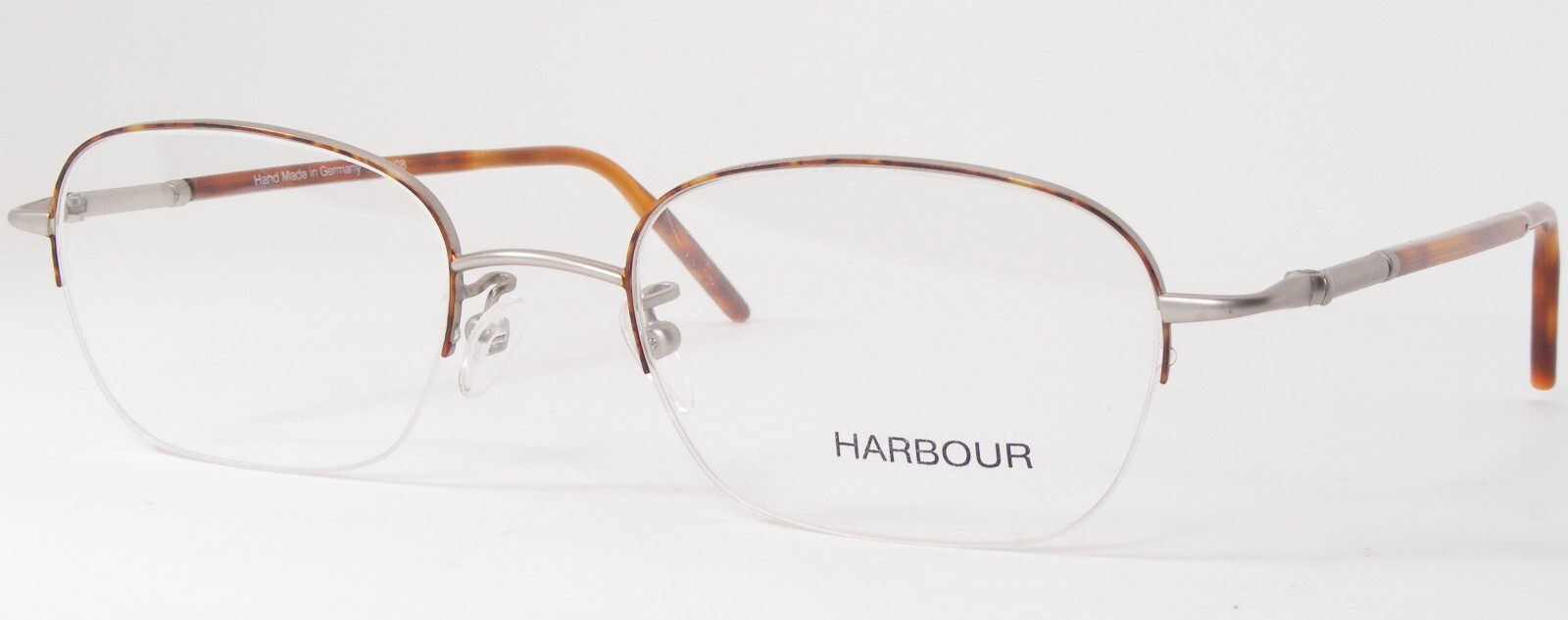 Vintage HARBOUR LI 44/007 Demi /Silver UNIQUE RARE EYEGLASSES 49-19-140 Germany