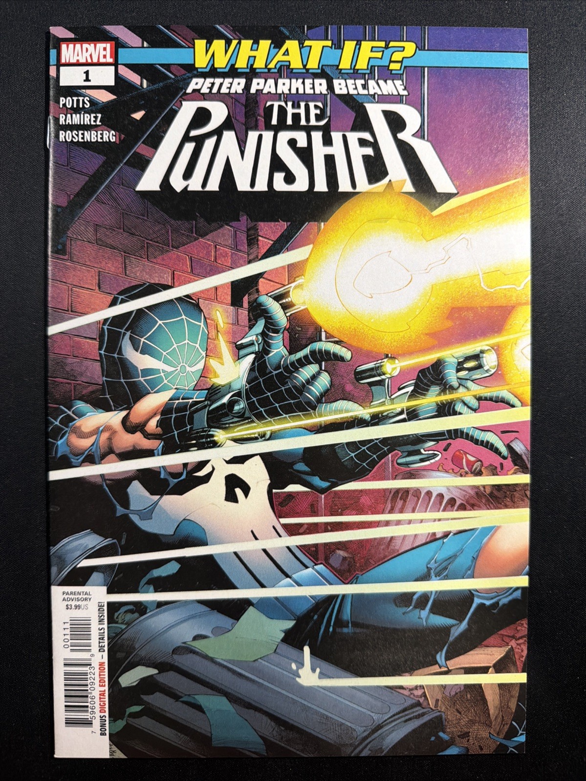 What If? Peter Parker Became The Punisher # 1 Marvel 2018 1st App KEY NM- *A3