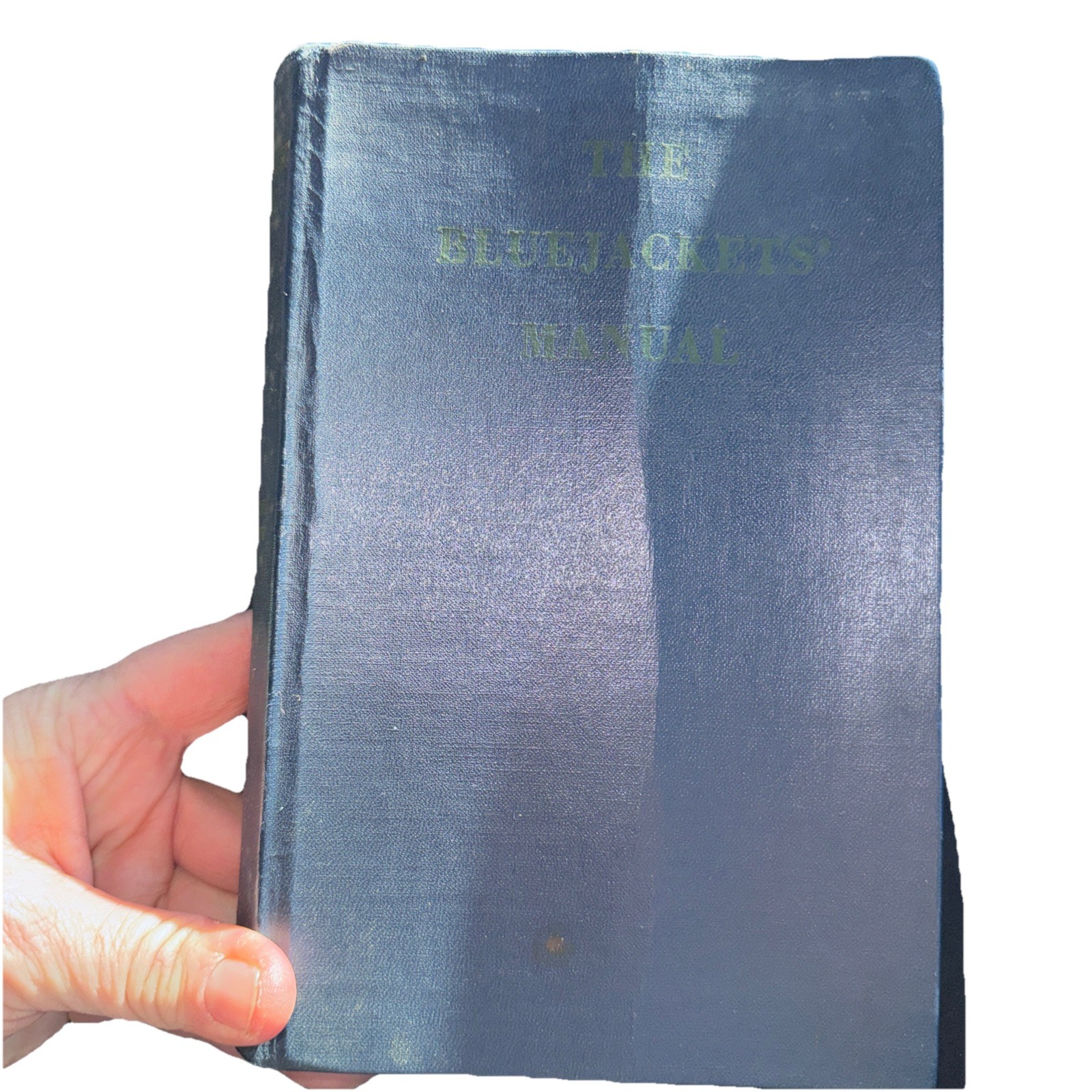 Vtg 1957 USN “The Blue Jackets Manual” GUC No Dust jacket
