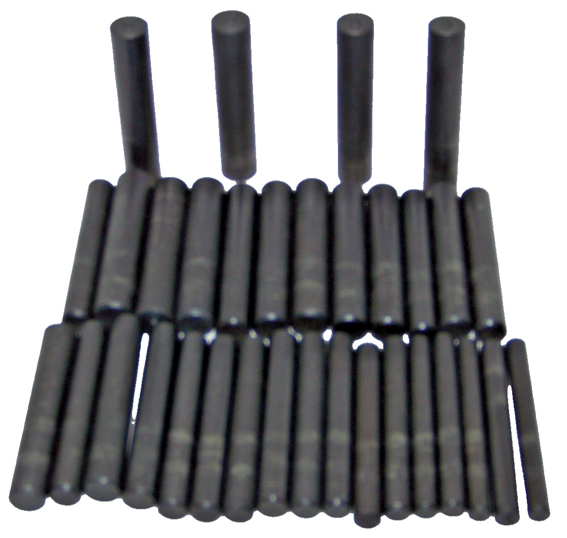 33 pcs Heat Treated Transfer Punch  Large Sizes Punches 1/2'' to 1'' BY 64th Set