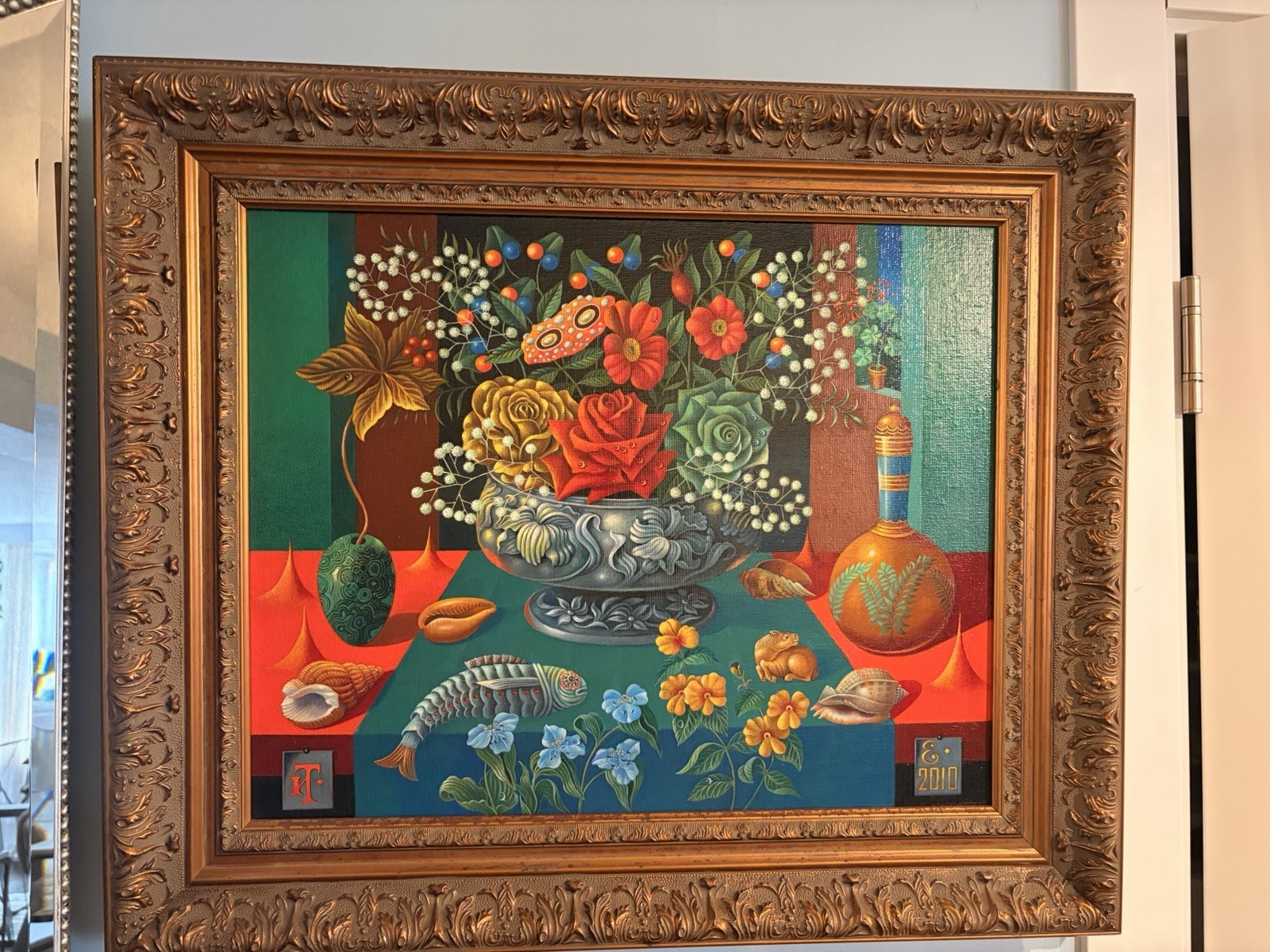 Beautiful sur. Oil Painting by famous Russian- American artist Igor  Tulipanov.