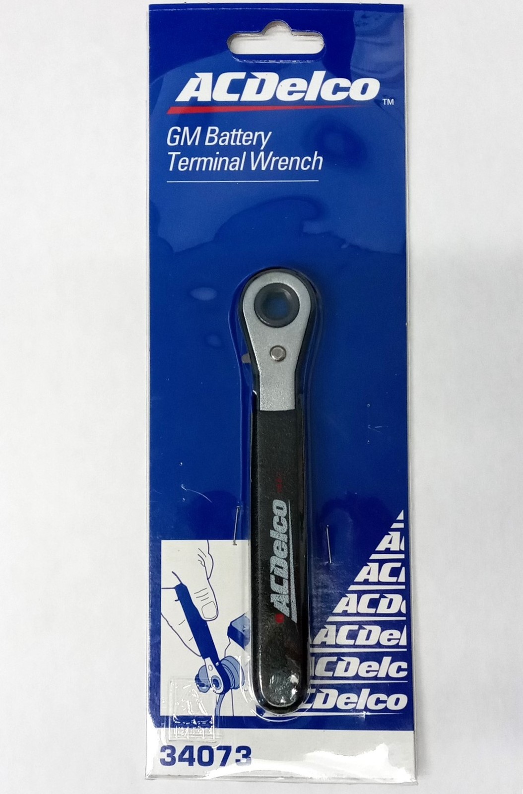 AC DELCO GM 34073 Battery Terminal Wrench / Reversible 5/16\